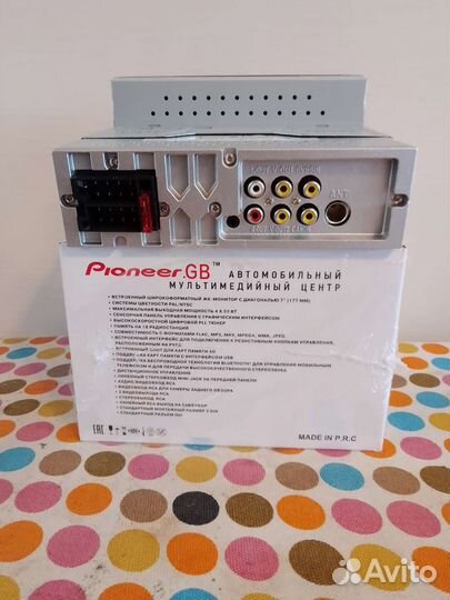 Магнитола 1 din с экраном