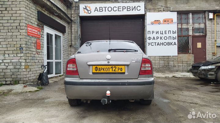 Фаркоп на skoda octavia тур лифтбек 2006 год