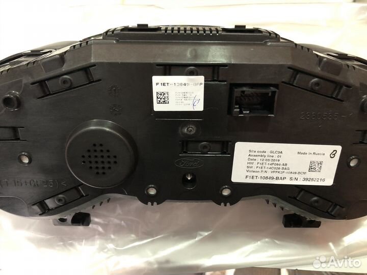 Панель приборов Ford focus 3