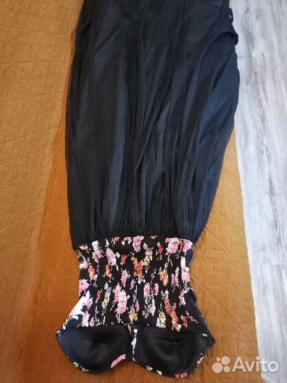 Платье сарафан в пол фатин