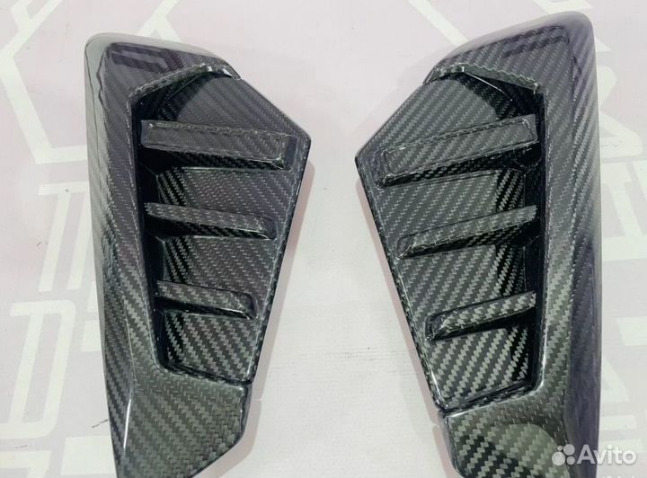 Жабры BMW G05 X5M рестайлинг карбон