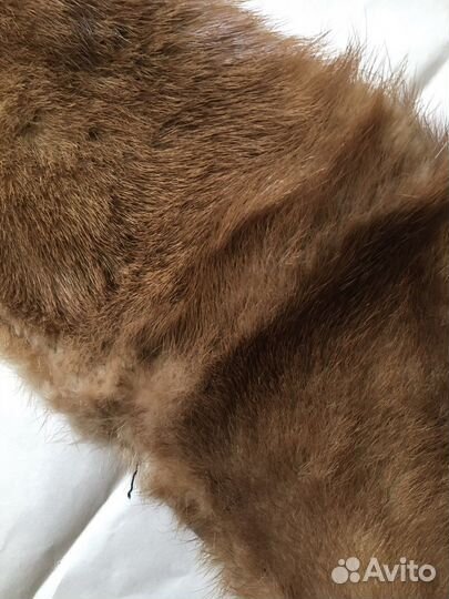 Воротник из норки