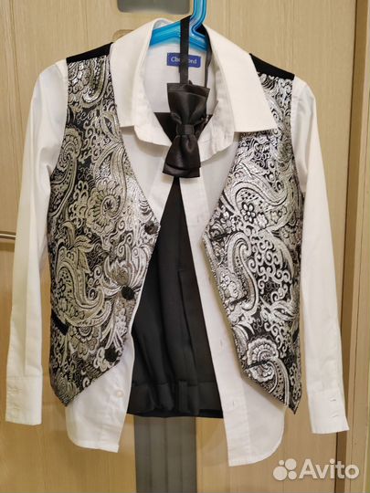 Брюки+рубашка+жилетка для мальчика. На праздник