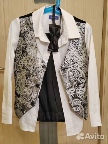 Брюки+рубашка+жилетка для мальчика. На праздник