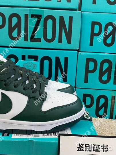 Nike Dunk Low Varsity Green Оригинал