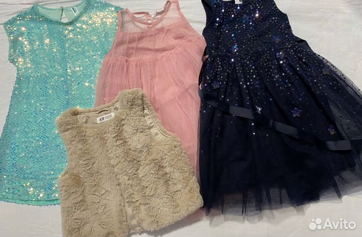 Одежда пакетом на девочку 110-122
