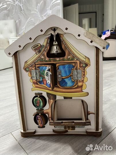 Бизиборд домик со светом