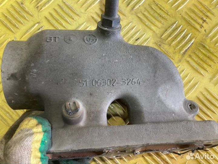 Патрубок водяной Man Tga Tgs Tgx