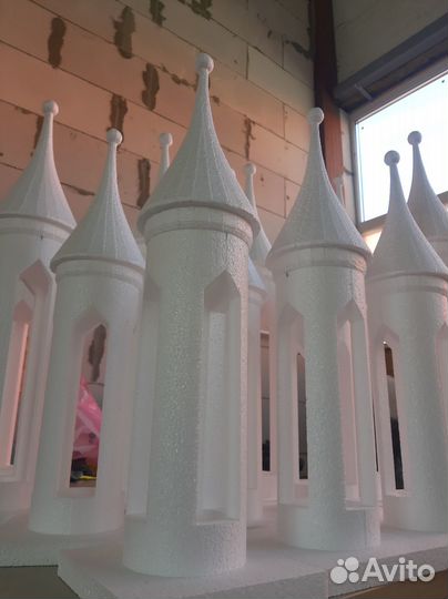 Объёмные фигуры из пенопласта любой сложности