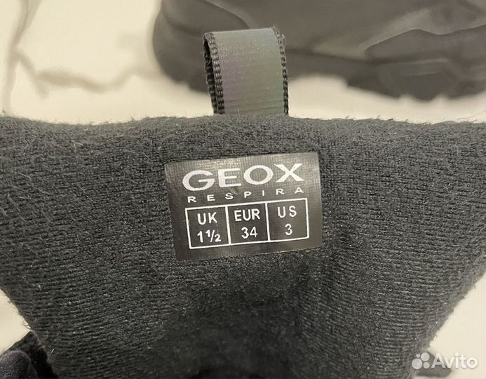 Сапоги Geox eur 34
