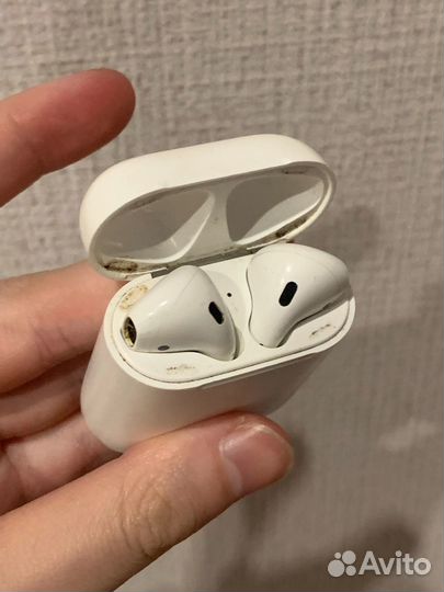Беспроводные наушники airpods 1 оригинал
