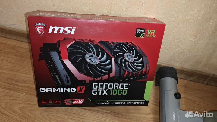 Nvidia geforce gtx 1060 6gb MSI