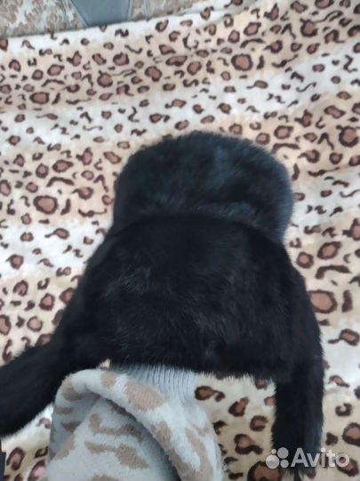 Шапка ушанка норка