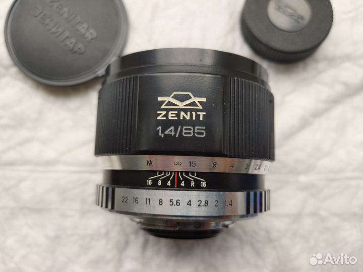 Зенитар-N 85/1.4 объектив на Nikon