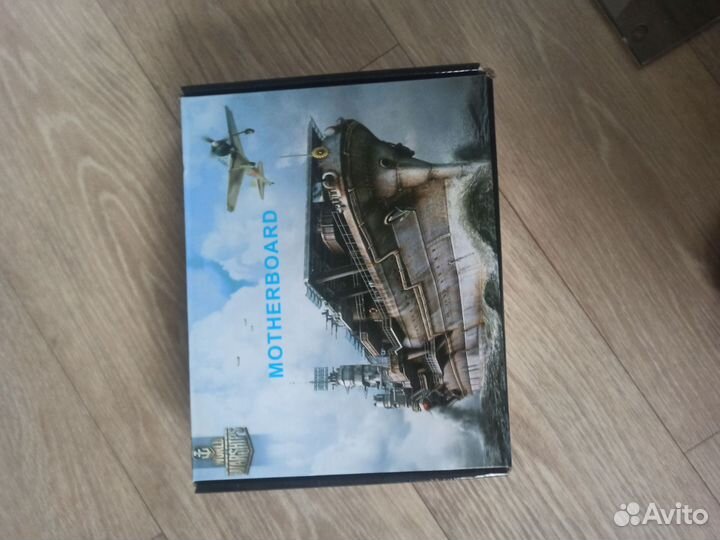 Материнская плата с процессором и памятью