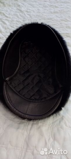 Берет норковый мужской