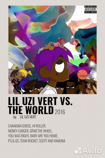 Глянцевый постер по вашему желанию А4