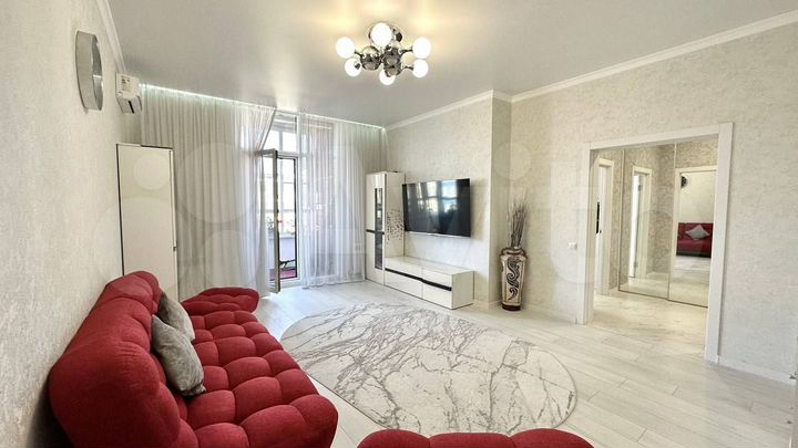 2-к. квартира, 72,9 м², 3/6 эт.