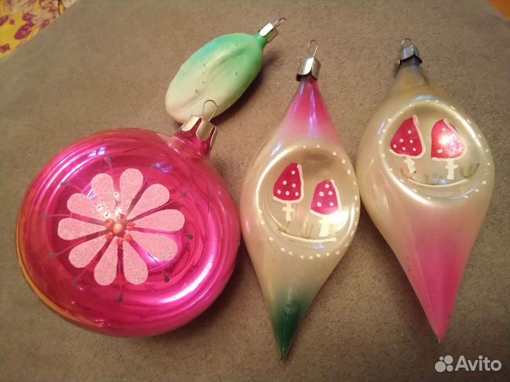 Елочные игрушки СССР
