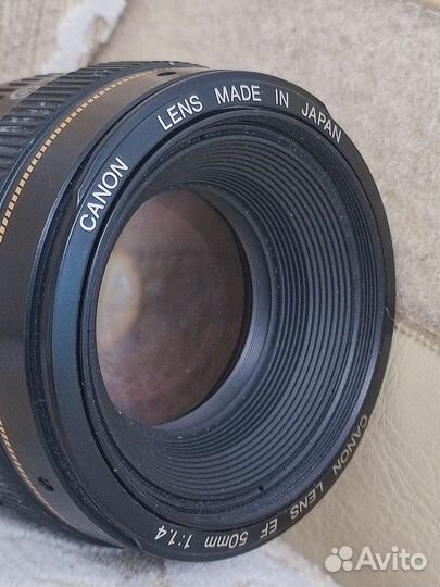 Объектив canon 50mm 1.4 usm