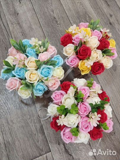 Букет из мыла