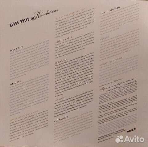 Muse / Black Holes And Revelations (LP)