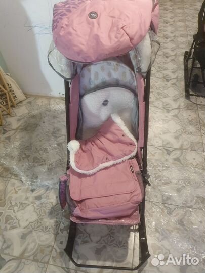Санки коляска ника