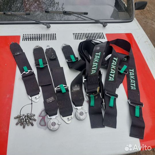 Ремни спортивные takata