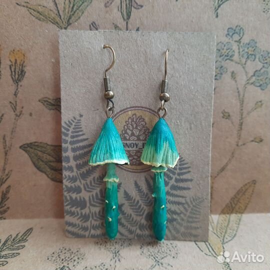 Серьги ручной работы