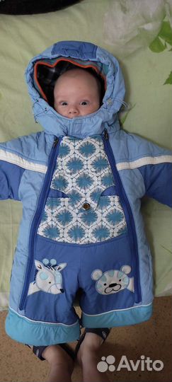 Зимний комбинезон конверт
