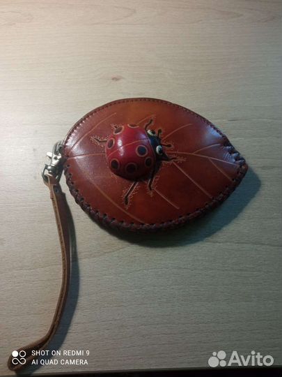 Кошелек из натуральной кожи