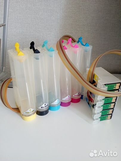 Система непрервной подачи чернил (снпч)