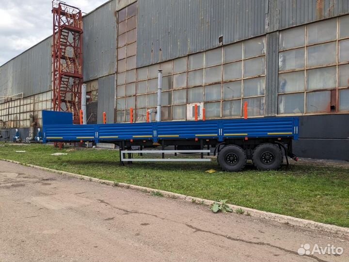 Полуприцеп бортовой ТЗА 588521-02410, 2023