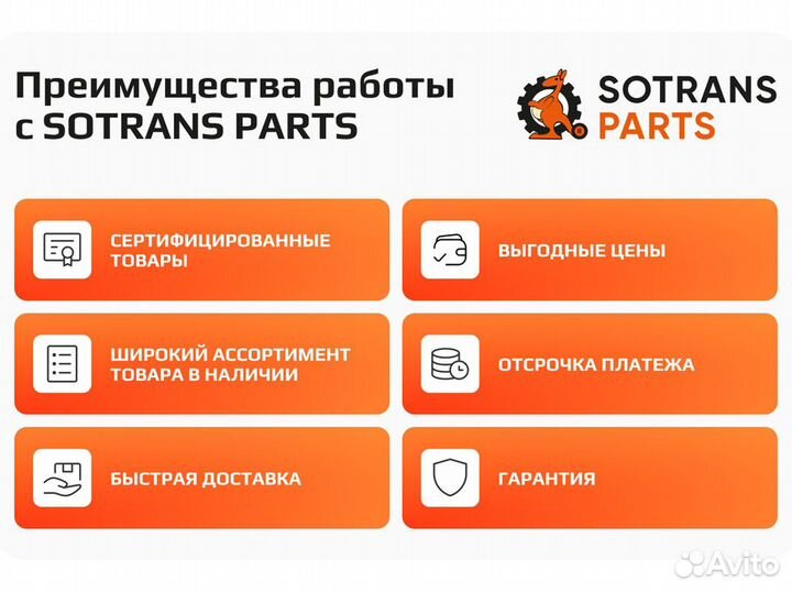 Облицовка противотуманной фары правая часть RVI Ra