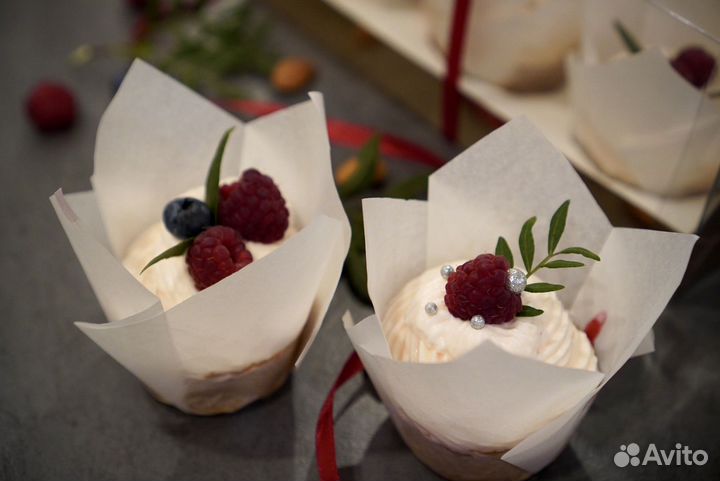 Меренговый рулет, Капкейки, Торты