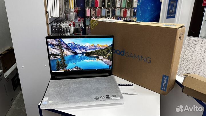 Игровой Lenovo core i5-11300H/GeForce 1650 новый