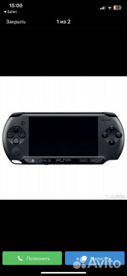 Sony PSP e1008 2А
