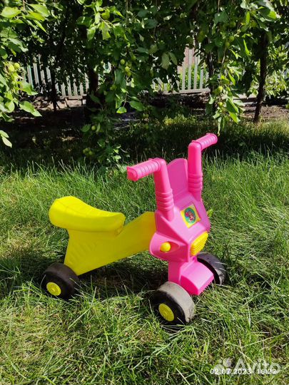 Каталка Огонек Мишка