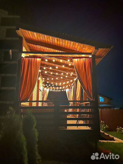 Гирлянда винтажная уличная