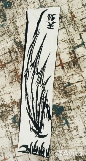 Зимний теплый шарф