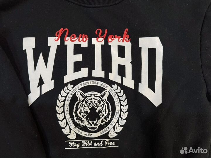 Свитшот женский черный DeFacto 44 46 р-р