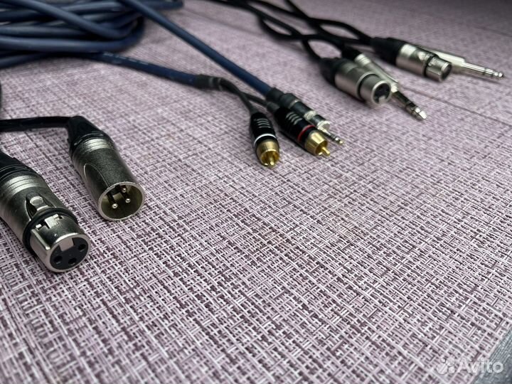 Аудиокабель XLR, Jack, RCA