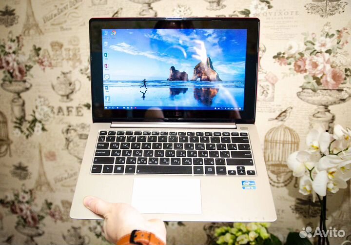 Шустрый красивый нетбук \ ультрабук asus