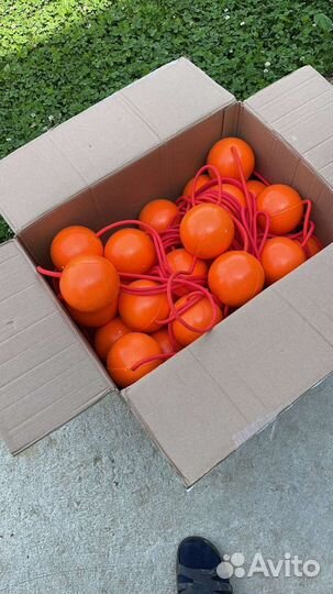 Ограждение зоны купания и тех зон проката буйки