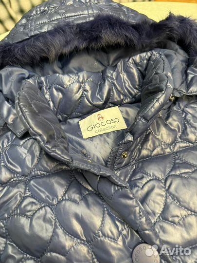 Пуховик зимний детский