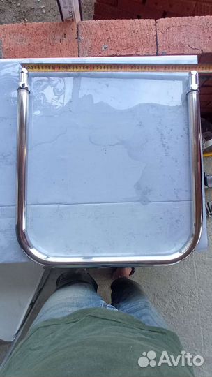 Душевой поддон акриловый, полотенцесушитель