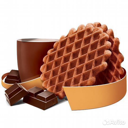 Вафельное печенье Акульчев с Какао 220г (опт)