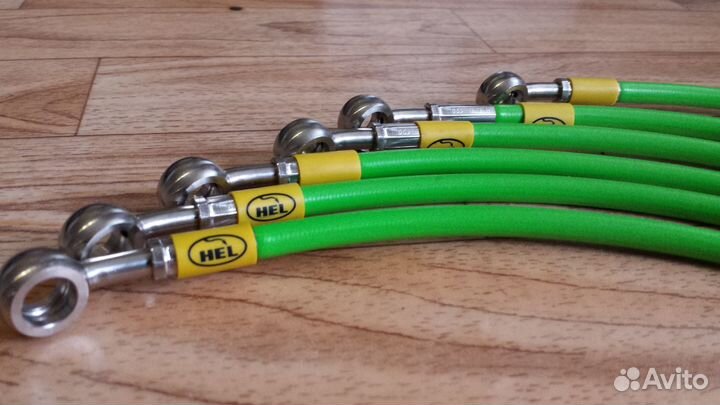 Армированные тормозные шланги HEL