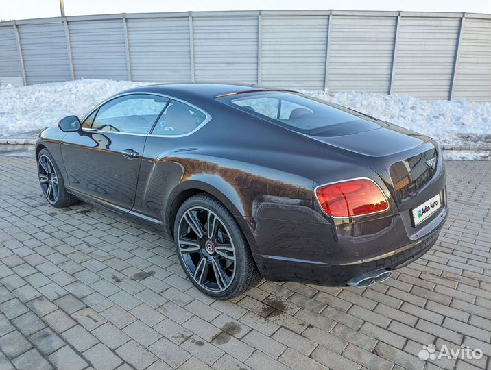 Bentley Continental GT 4.0 AT, 2014, 65 000 км