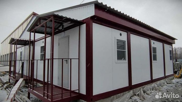 Модульное здание сэндвич